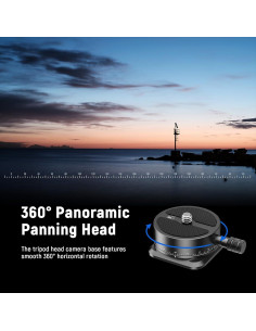 Placa de Liberación Rápida NEEWER QRP-6 para Trípode 5kg 2