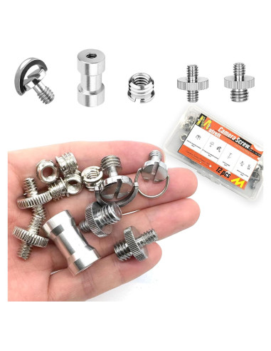 Juego de 12 Tornillos de Montaje para Cámara Matrelt