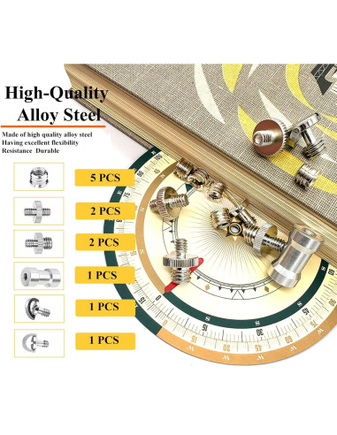 Juego de 12 Tornillos de Montaje para Cámara Matrelt