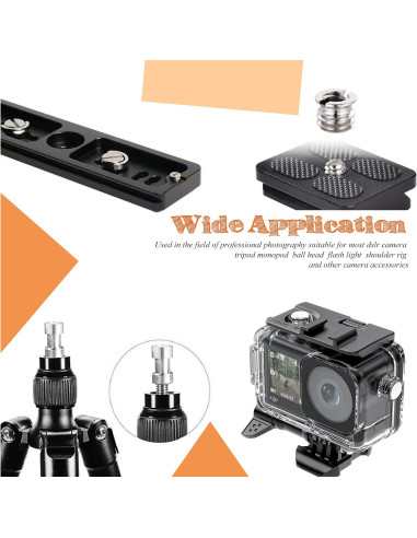 Juego de 12 Tornillos de Montaje para Cámara Matrelt