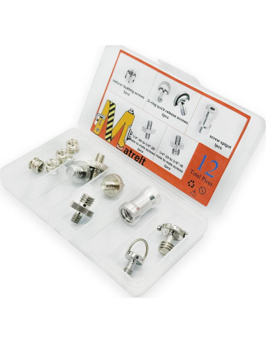 Juego de 12 Tornillos de Montaje para Cámara Matrelt
