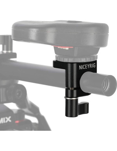 Abrazadera de Varilla 15mm NICEYRIG con Zapata Fría - Modelo 426