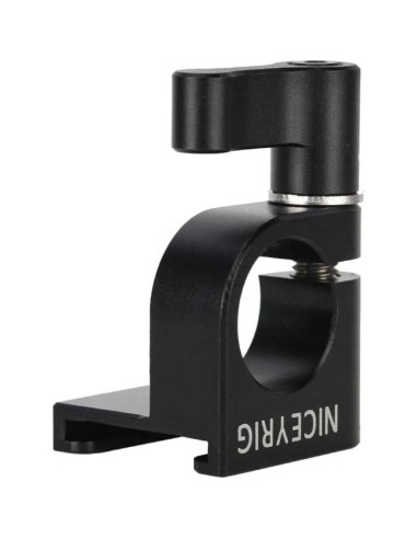 Abrazadera de Varilla 15mm NICEYRIG con Zapata Fría - Modelo 426