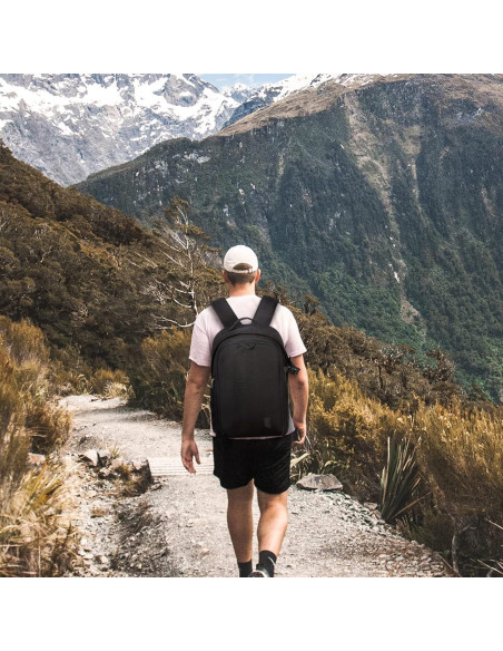 Mochila para Cámara BAGSMART Negra 30L para DSLR y Laptop 15.6"