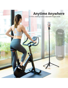 Trípode para Teléfono Auleda Extensible 178 cm con Control Remoto 2