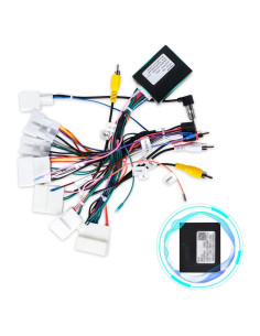 Conector de Arnés de Radio NHOPEEW 16 PIN para Toyota