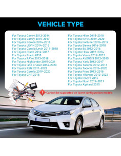 Conector de Arnés de Radio NHOPEEW 16 PIN para Toyota 2