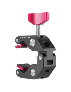 Abrazadera de Montaje para Cámara Lanxire L0256 - 2kg, Rojo y Negro