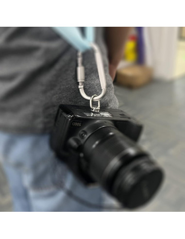 4 Tornillos en D de Acero Inoxidable AONTOKY para Cámara