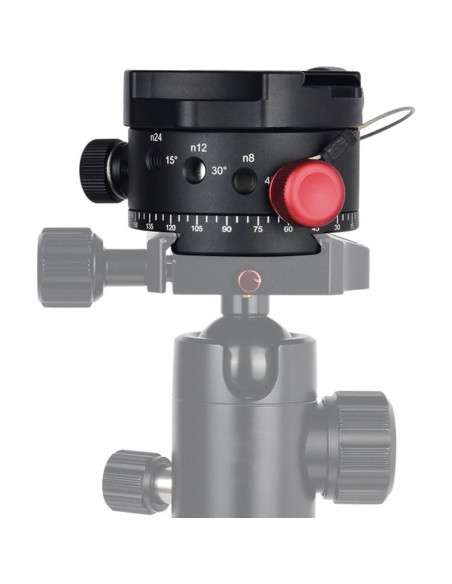 Cabezal de Bola Panorámico Andoer DH-60 para Trípode 15kg