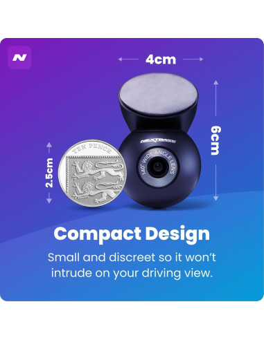 Cámara Trasera Nextbase NBDVRS2RWC | 140 Ángulo Amplio, 200g