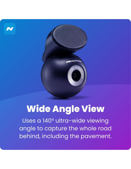 Cámara Trasera Nextbase NBDVRS2RWC | 140 Ángulo Amplio, 200g