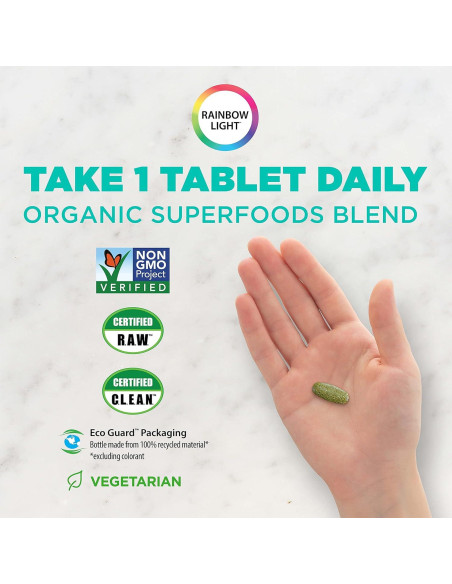 Multivitamina Rainbow Light Adulto Activo 50+, 90 Tabletas Multivitamina Rainbow Light Adulto Activo 50+, 90 Tabletas