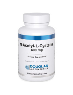 N-Acetil-L-Cisteína 600 mg Douglas Laboratories 90 Cápsulas Vegetarianas