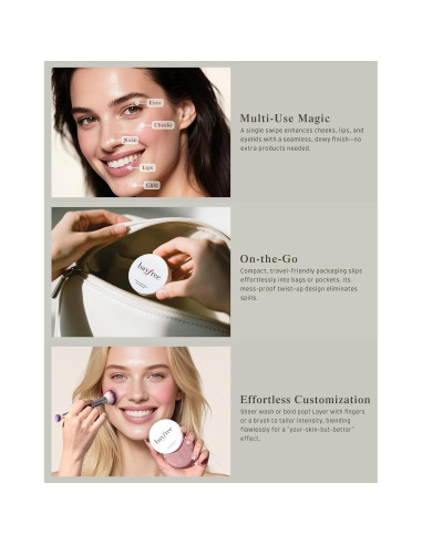 Bálsamo Multi Glow Bayfree, Rubor en Crema 17.86 g