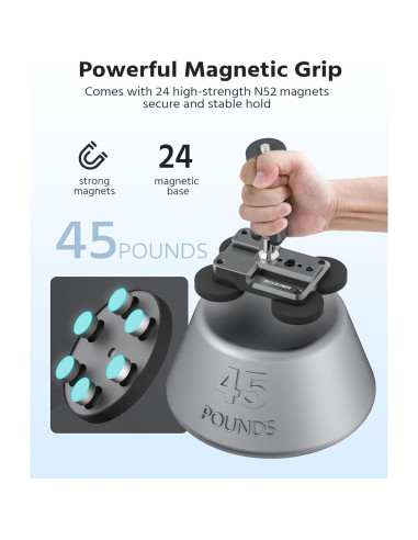 Base de Montaje Magnético ROZOER para Cámara y Smartphone