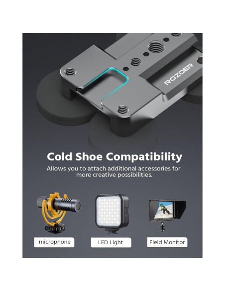 Base de Montaje Magnético ROZOER para Cámara y Smartphone