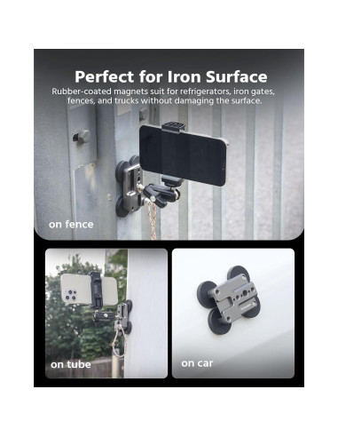 Base de Montaje Magnético ROZOER para Cámara y Smartphone