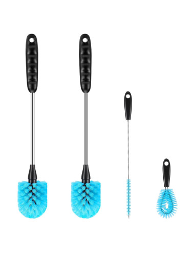 Juego de Cepillos de Limpieza AnDock 4 en 1 para Botellas