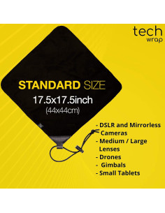 Envoltura Técnica Estándar Travel9to5 44cm x 44cm Resistente al Agua 2