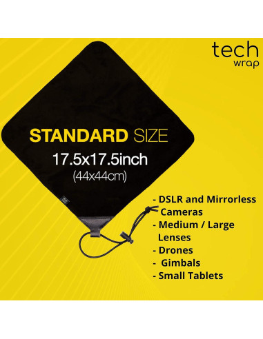 Envoltura Técnica Estándar Travel9to5 44cm x 44cm Resistente al Agua