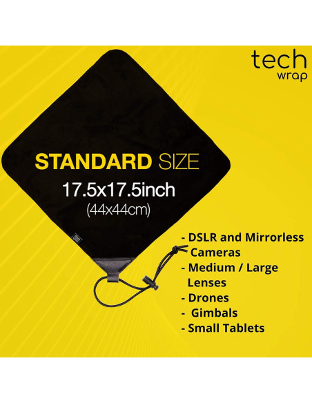 Envoltura Técnica Estándar Travel9to5 44cm x 44cm Resistente al Agua