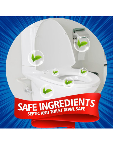 Tabletas Limpiadoras de Inodoro USKICH 20 Unidades Azul