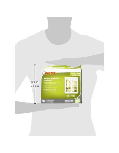 Frost King V95H - Burlete Claro 5.33m (Paquete de 2)