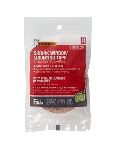 Cinta de Montaje Doble Cara Frost King 1.27cm x 16.76m