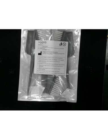 3 Brochas para Teñir el Cabello YQQYG con Peine Integrado