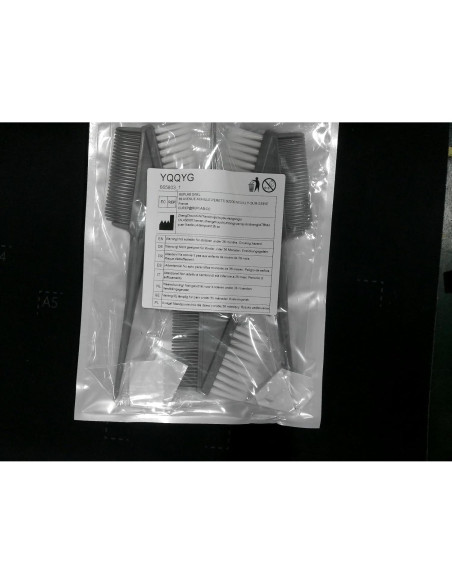 3 Brochas para Teñir el Cabello YQQYG con Peine Integrado