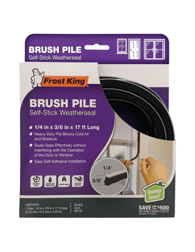 Sello de Clima Autoadhesivo Thermwell BP17A 0.94 cm x 5.18 m