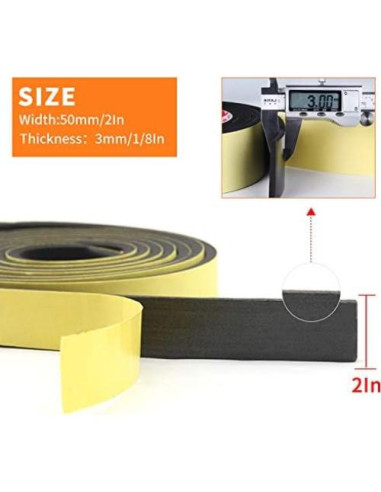 Cinta de Aislamiento de Espuma Papillon 10m x 5cm Impermeable