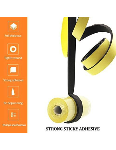 Cinta de Aislamiento de Espuma Papillon 10m x 5cm Impermeable