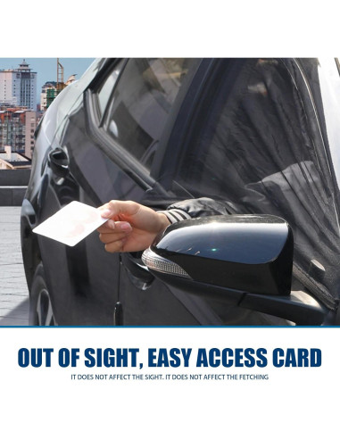 4 Sombrillas para Ventanas de Auto gunroil UV Plegables 79x53cm