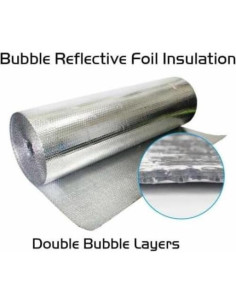 Aislamiento Reflectivo Doble Reflectix 40 cm x 30.48 m Rollo 2