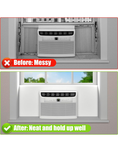 Paneles Laterales de Aire Acondicionado LBG Products 99x43cm Blanco