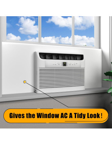 Paneles Laterales de Aire Acondicionado LBG Products 99x43cm Blanco