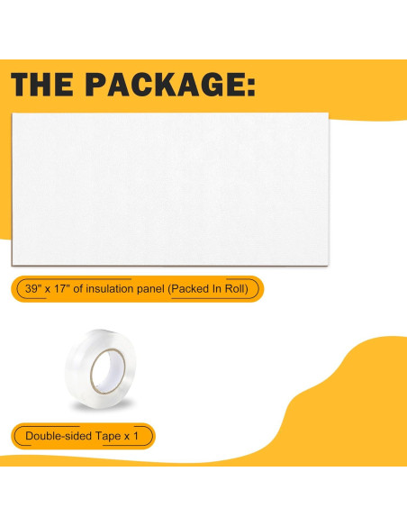 Paneles Laterales de Aire Acondicionado LBG Products 99x43cm Blanco