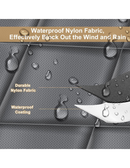 Cortina de Puerta Aislante Magnética TUZIER 32" x 80" Gris