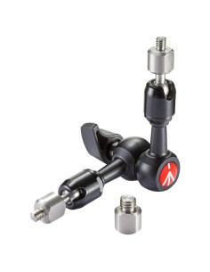 Brazo de Fricción Micro Manfrotto 244 de 15cm con Adaptadores