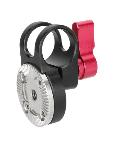 Abrazadera de Varilla de 19mm CAMVATE con Roseta ARRI Roja