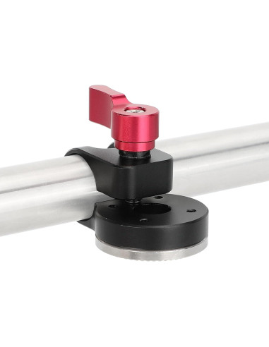 Abrazadera de Varilla de 19mm CAMVATE con Roseta ARRI Roja