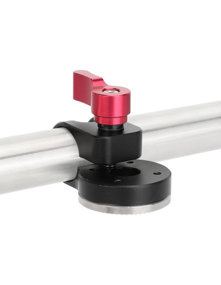 Abrazadera de Varilla de 19mm CAMVATE con Roseta ARRI Roja