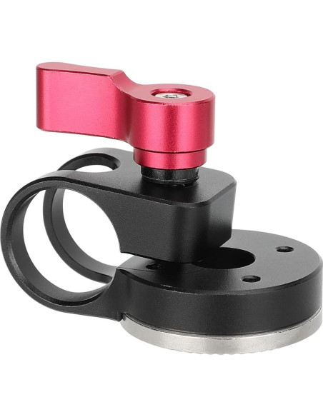 Abrazadera de Varilla de 19mm CAMVATE con Roseta ARRI Roja