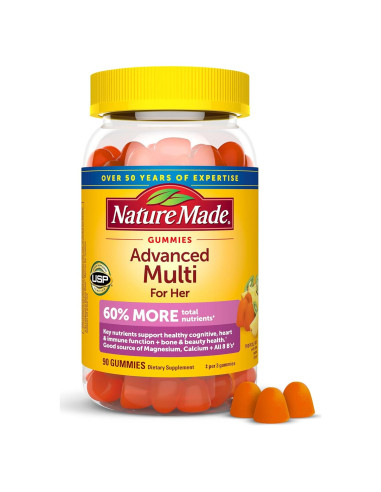Gomitas Multivitamínicas Nature Made para Mujeres 90 Unidades