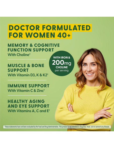 MegaFood Multivitamina Avanzada Mujeres 40+ 60 Tabletas MegaFood Multivitamina Avanzada Mujeres 40+ 60 Tabletas