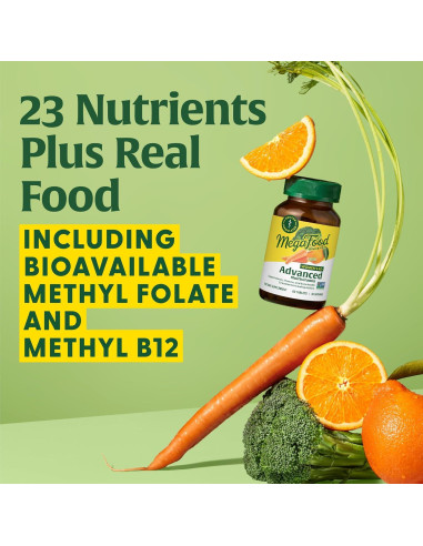 MegaFood Multivitamina Avanzada Mujeres 40+ 60 Tabletas