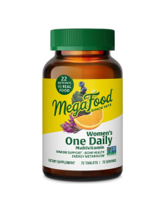 Multivitaminas MEGAFOOD Una Diaria Mujeres 72 Tabletas