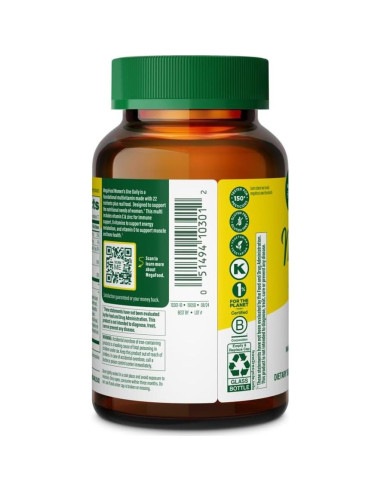 Multivitaminas MEGAFOOD Una Diaria Mujeres 72 Tabletas